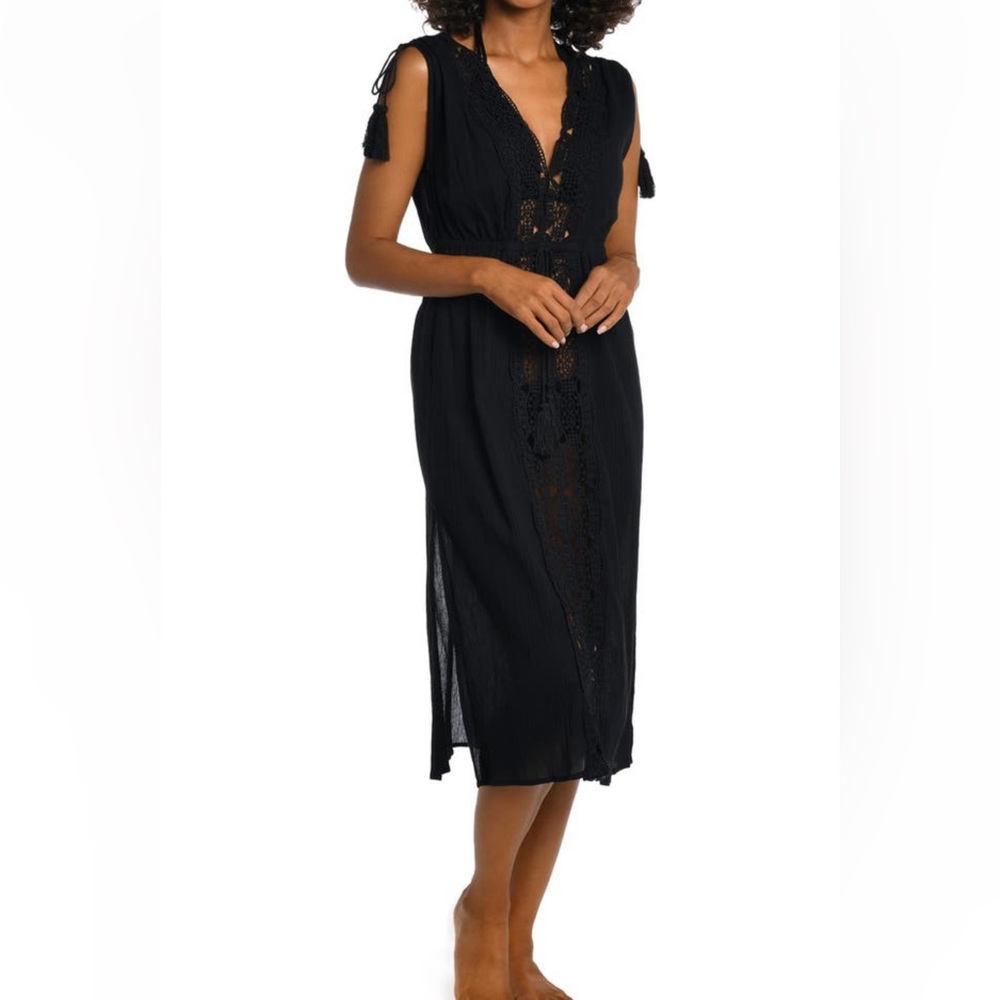 La Blanca Island Fare cover up midi dress